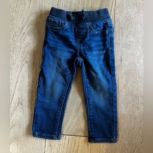 5/$15* Wonder Nation pull-on stretch denim slim toddler pants- 18m